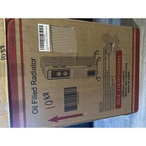 Open Box Oil Filled Radiator Heater - 1200W